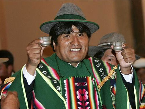 Эво Моралес - президент Боливии