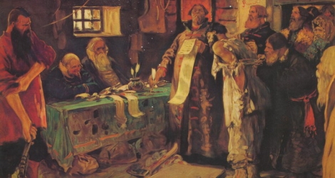 На эти Русские картины я смотрю