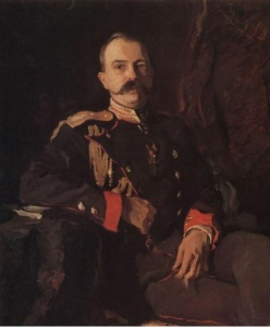 В.А Серов. Портрет великого князя Георгия Михайловича, 1901.