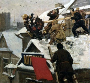 Долой орла, 1905. Худ. Иван Владимиров