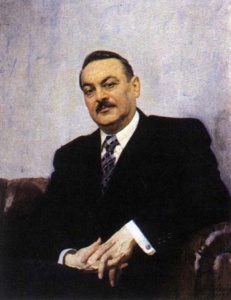 Портрет А.А. Жданова 1947 г. Художник Ефанов
