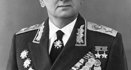 Маршал Советского Союза Гречко Андрей Антонович в парадном мундире. 1960 г
