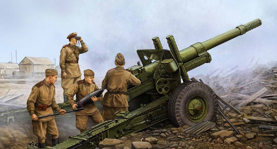 Советская 152-мм гаубица МЛ-20 (Vincent Wai)