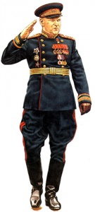 Генерал армии 1945. Униформа сухопутных войск РККА во Второй мировой