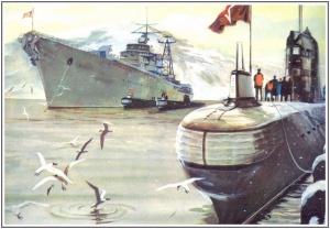 А.И. Бабановский. Дизельные подводные лодки в базе