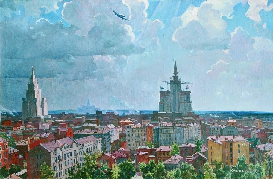 Дейнека Александр Александрович (1899-1969) «Москва» 1952