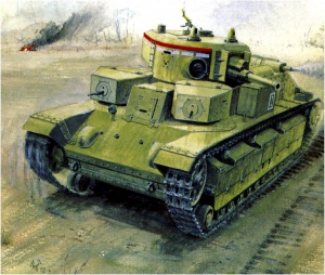 Емышев Владимир. Танк Т-28.