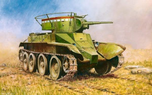 Дудчик Дмитрий. Легкий танк БТ-5.