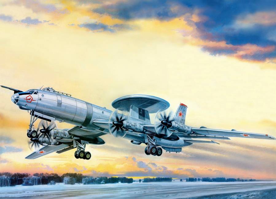 Валерий Руденко. Самолёт радиолокационного обнаружения целей Ту-126