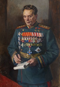 Портрет генерала Батова.
Иванов В.И. Холст, масло. Год: 1950 г.